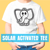 solar activated t shirt india